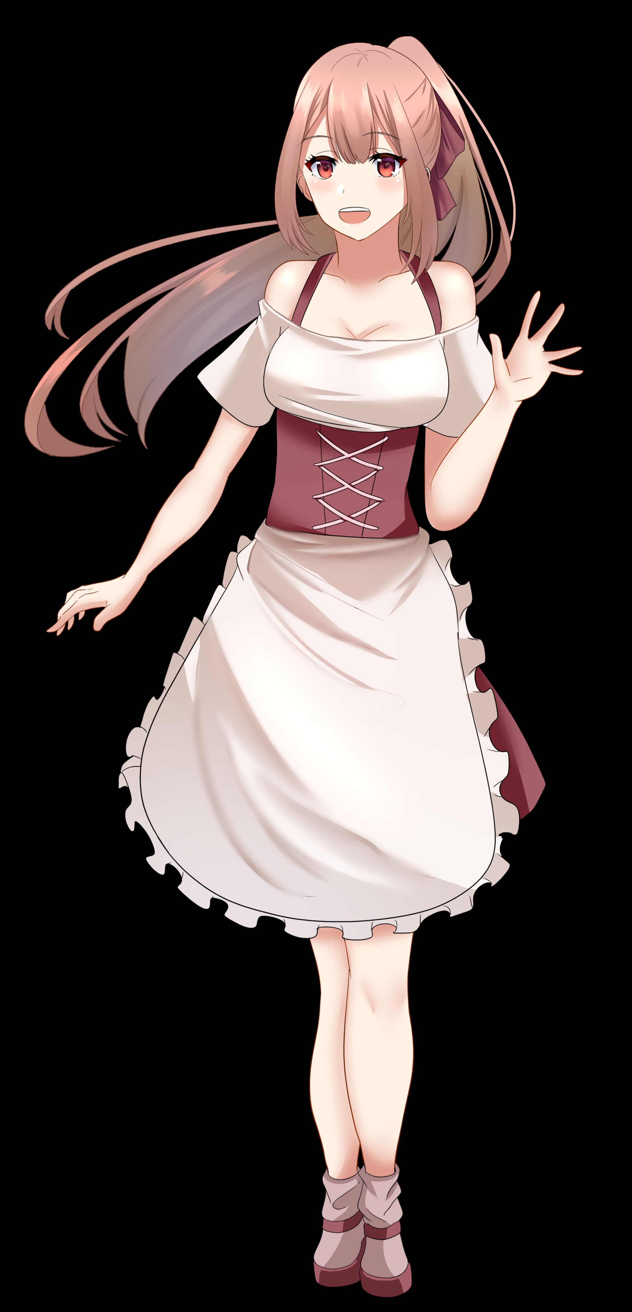 同人ゲーム キャラクター立ち絵