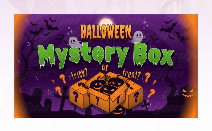 [Thumbnail Design] - Halloween Themed Mystery Box