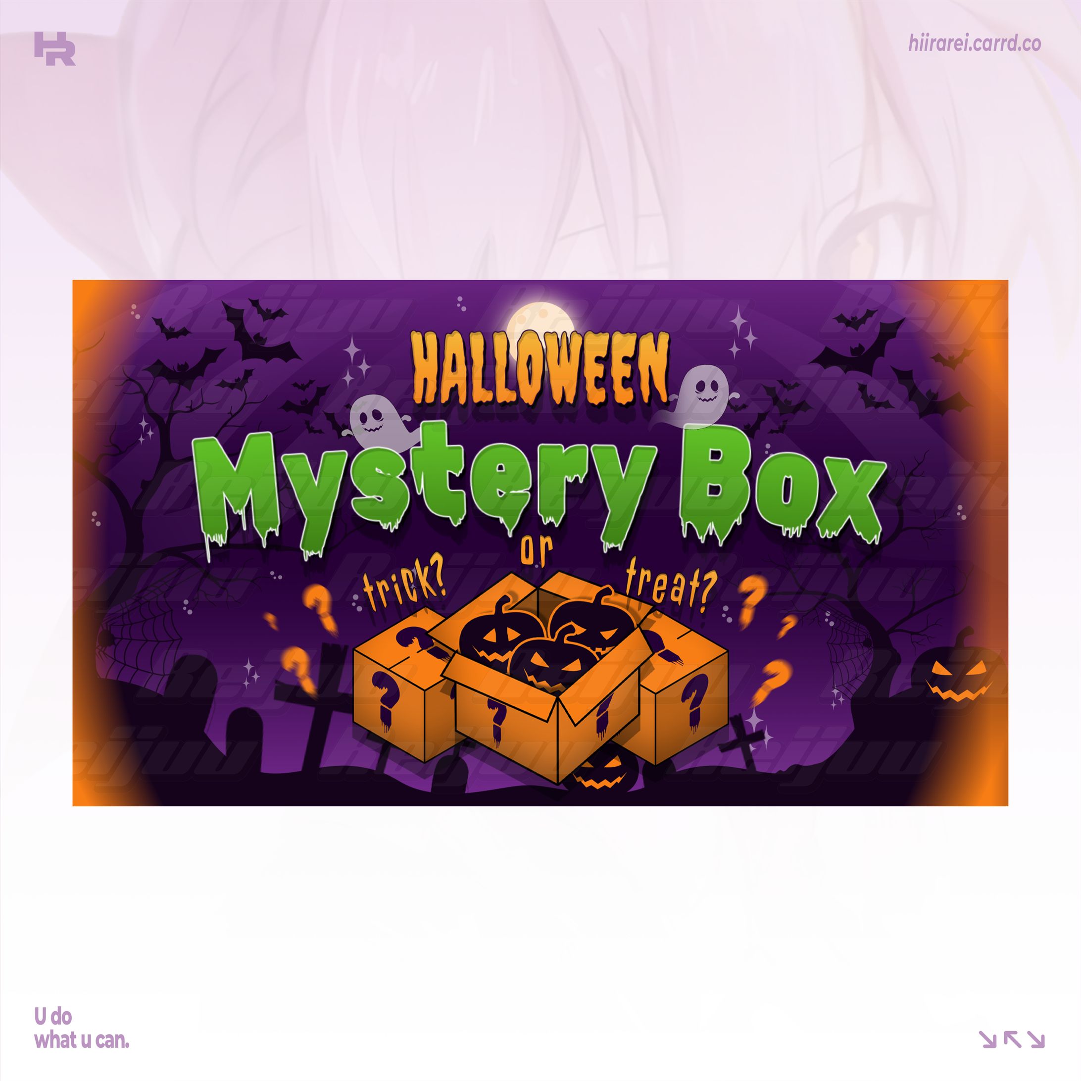 [Thumbnail Design] - Halloween Themed Mystery Box-1
