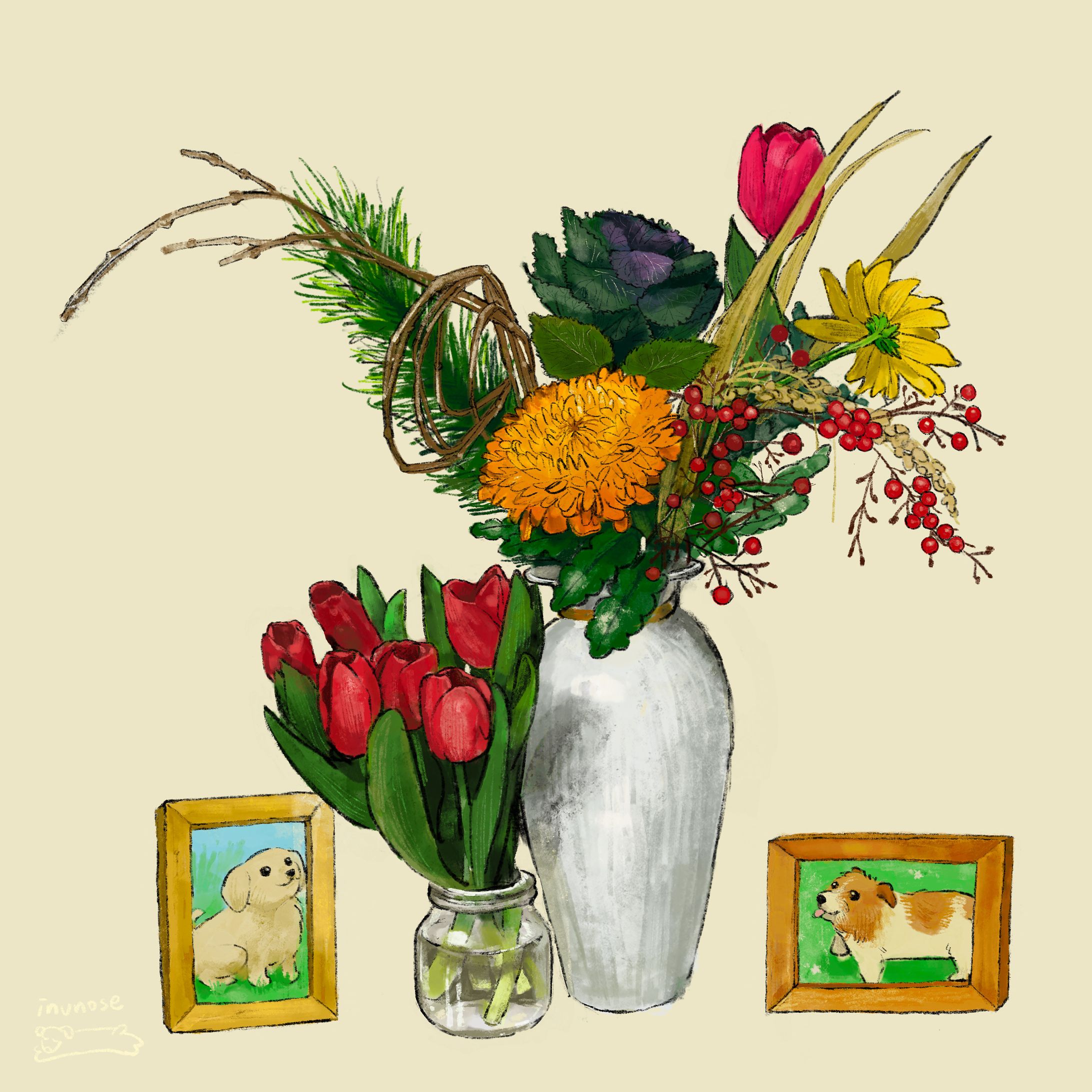 花瓶と写真（vases and photographs）-1