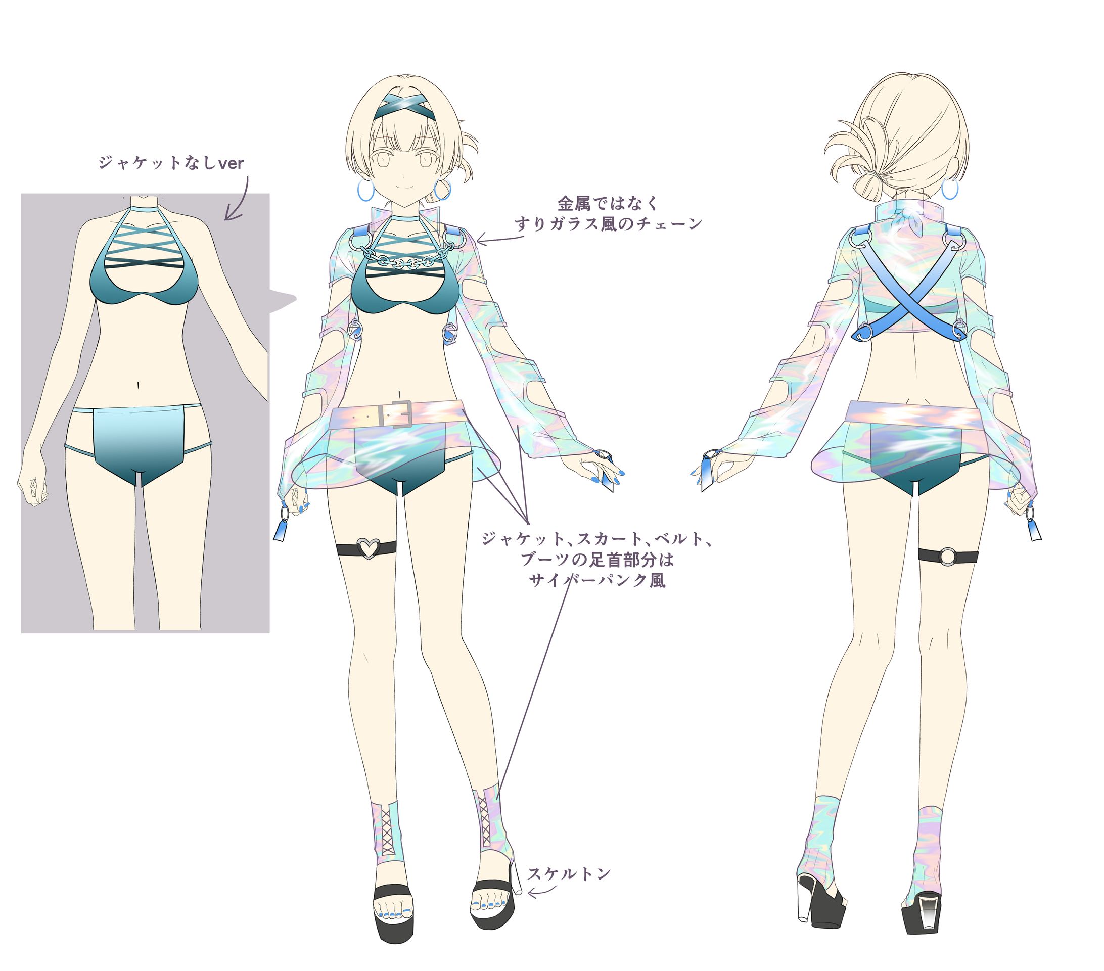 水着衣装考案-1