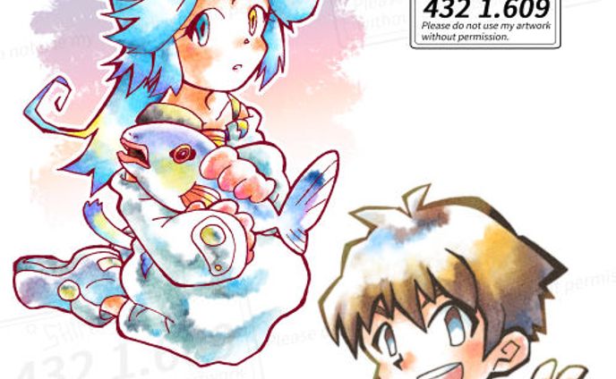 創作キャラクターイラスト