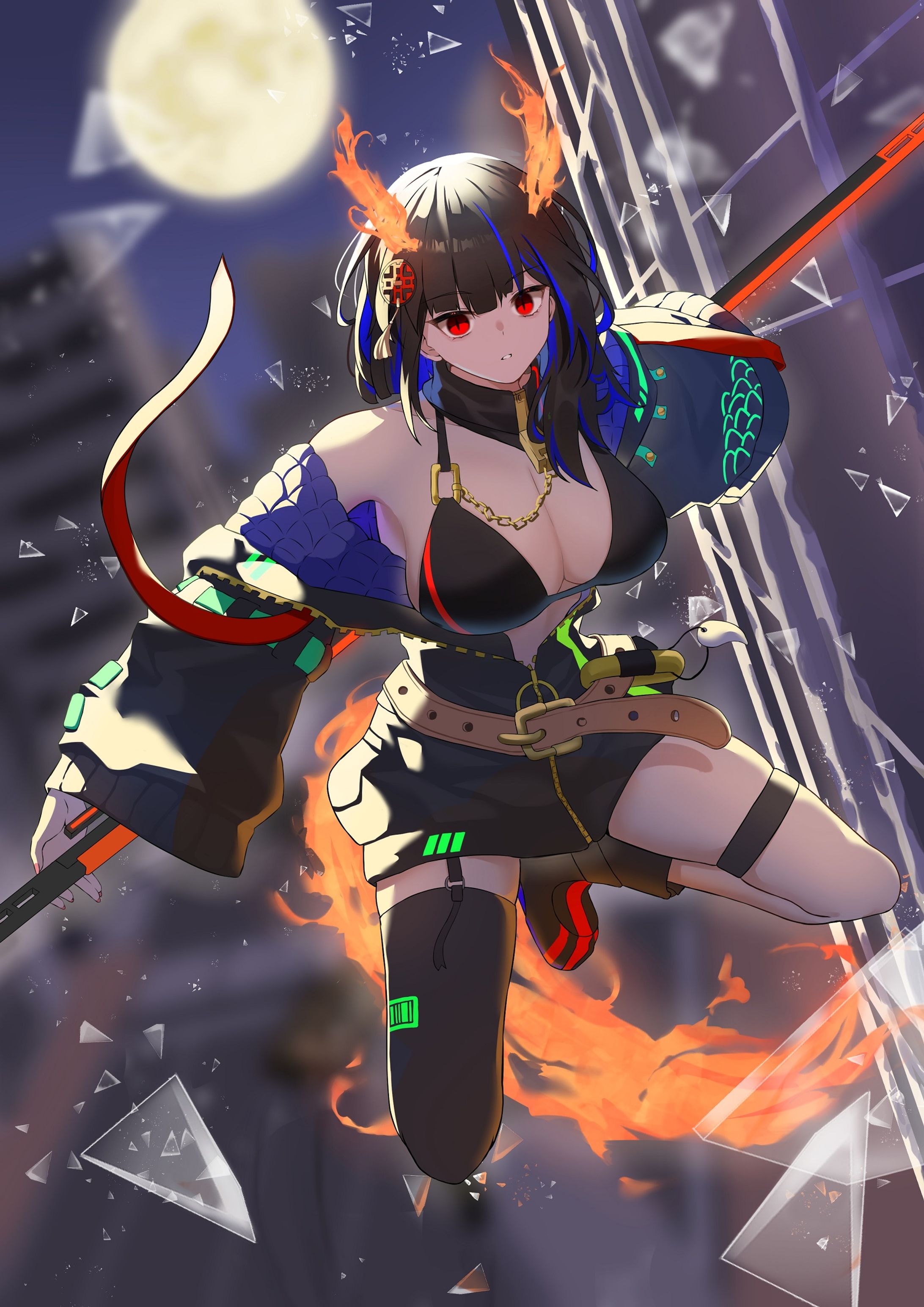 OC 竜娘　一枚絵-1