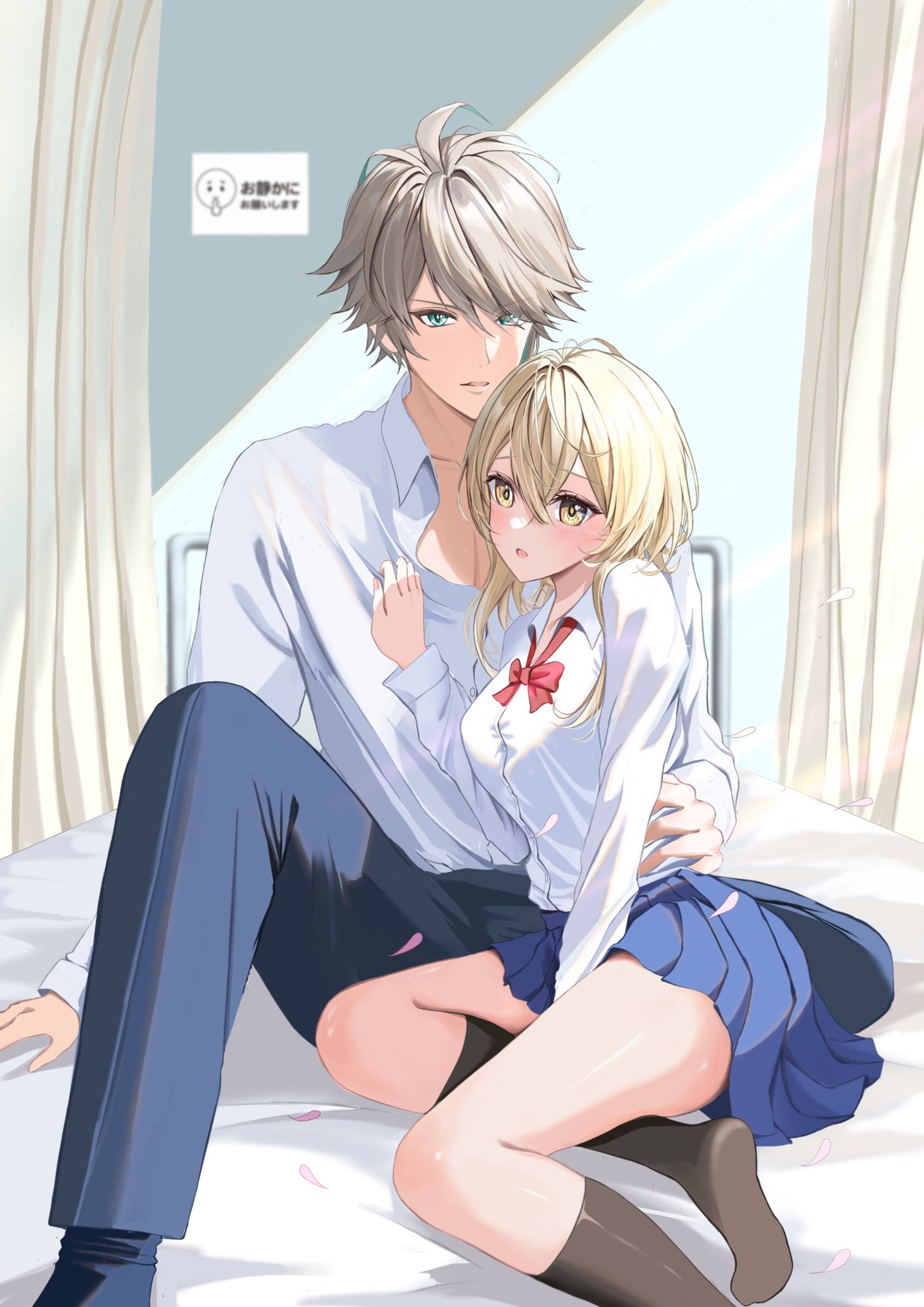 原神(Alhaitham&Lumine)school infirmary-1