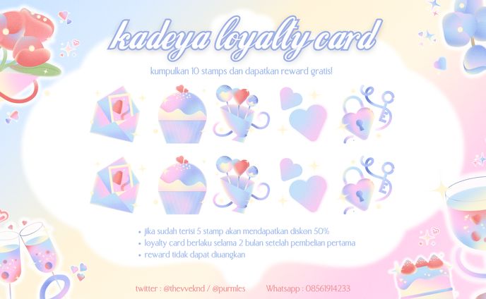 loyalty card design、ambient