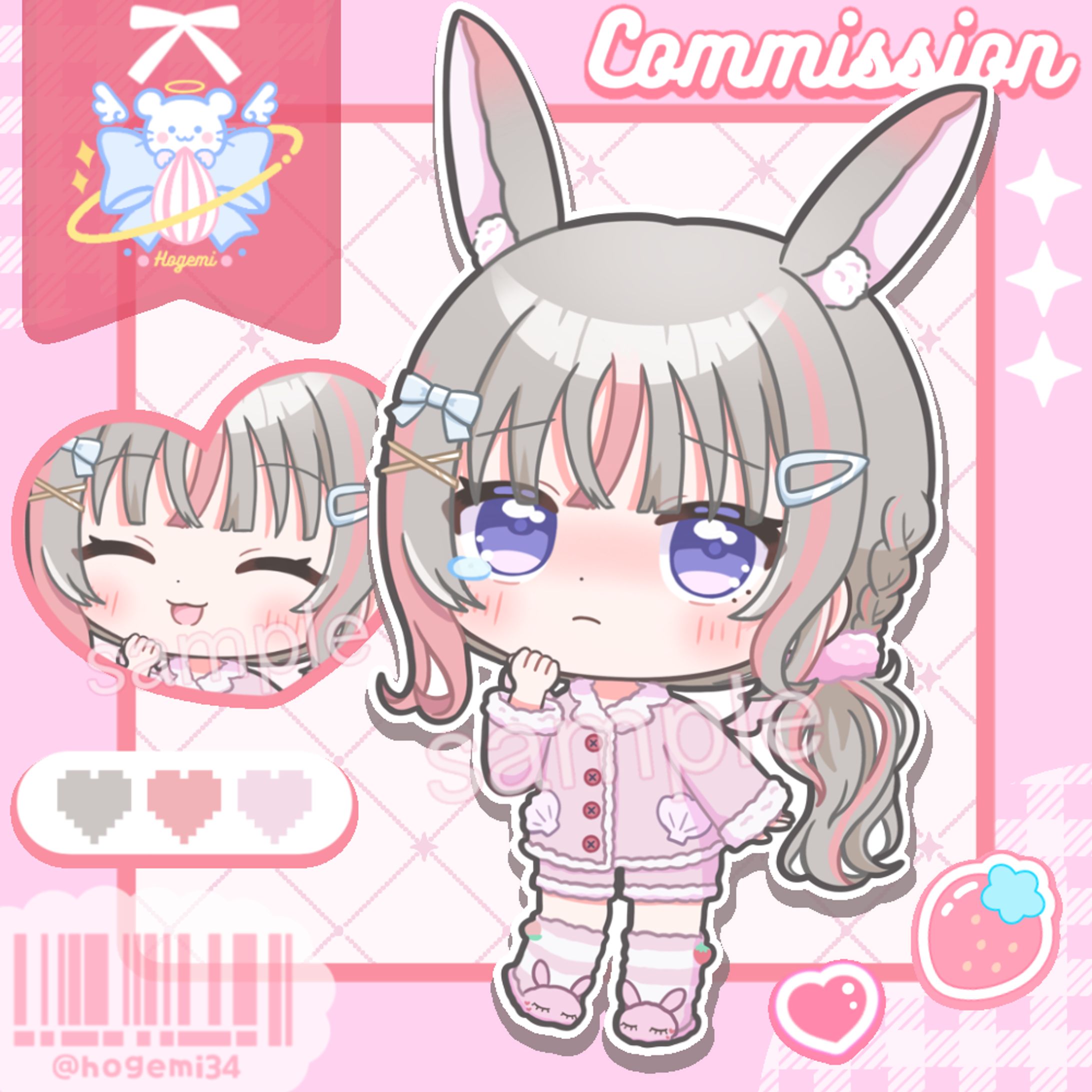 ももいちご様 ミニキャラ-1