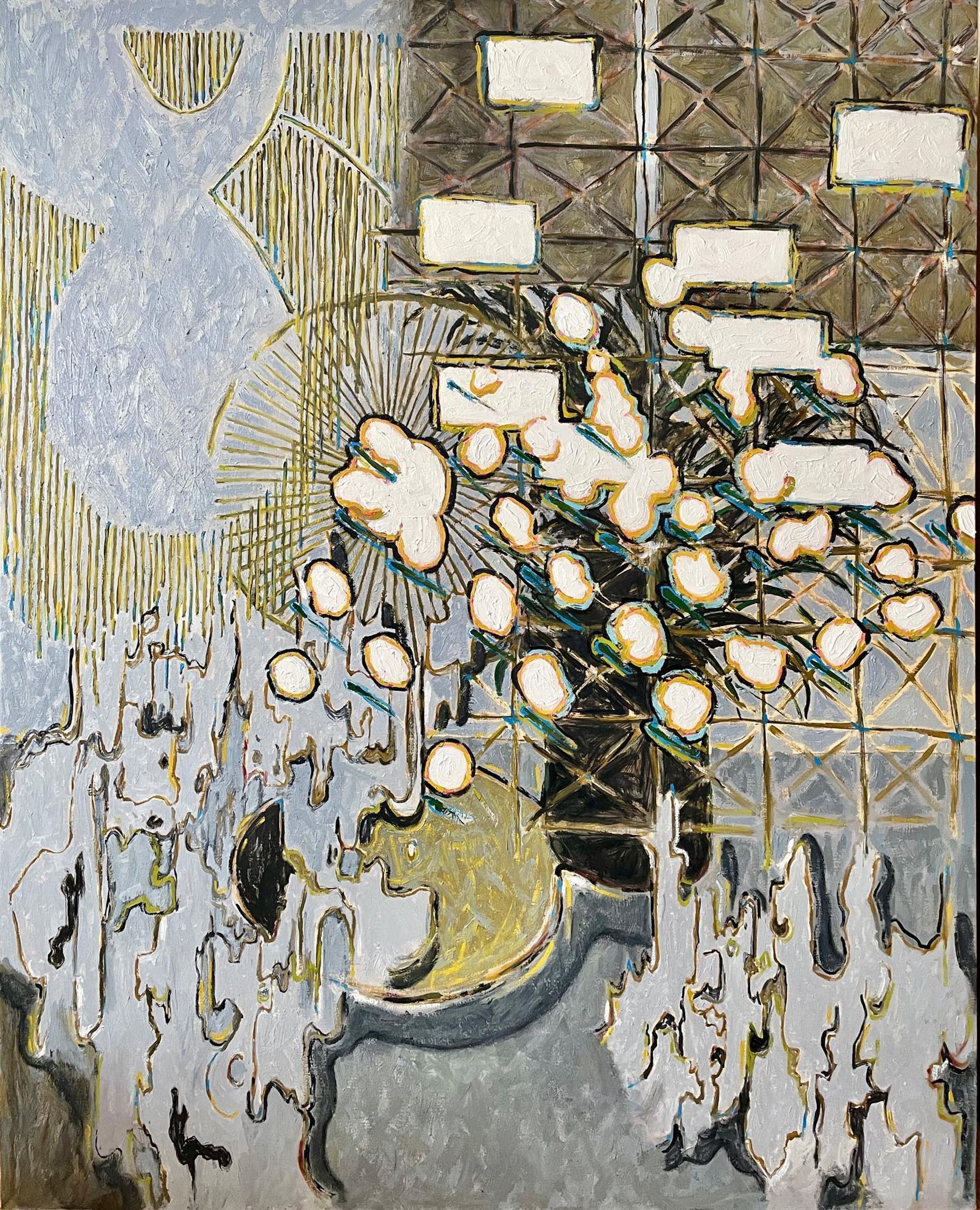 『still life〈構造・内部・外部〉』

2023年　F100号（1620×1303mm）

#油彩画 #油絵 #art #oilpainting-1