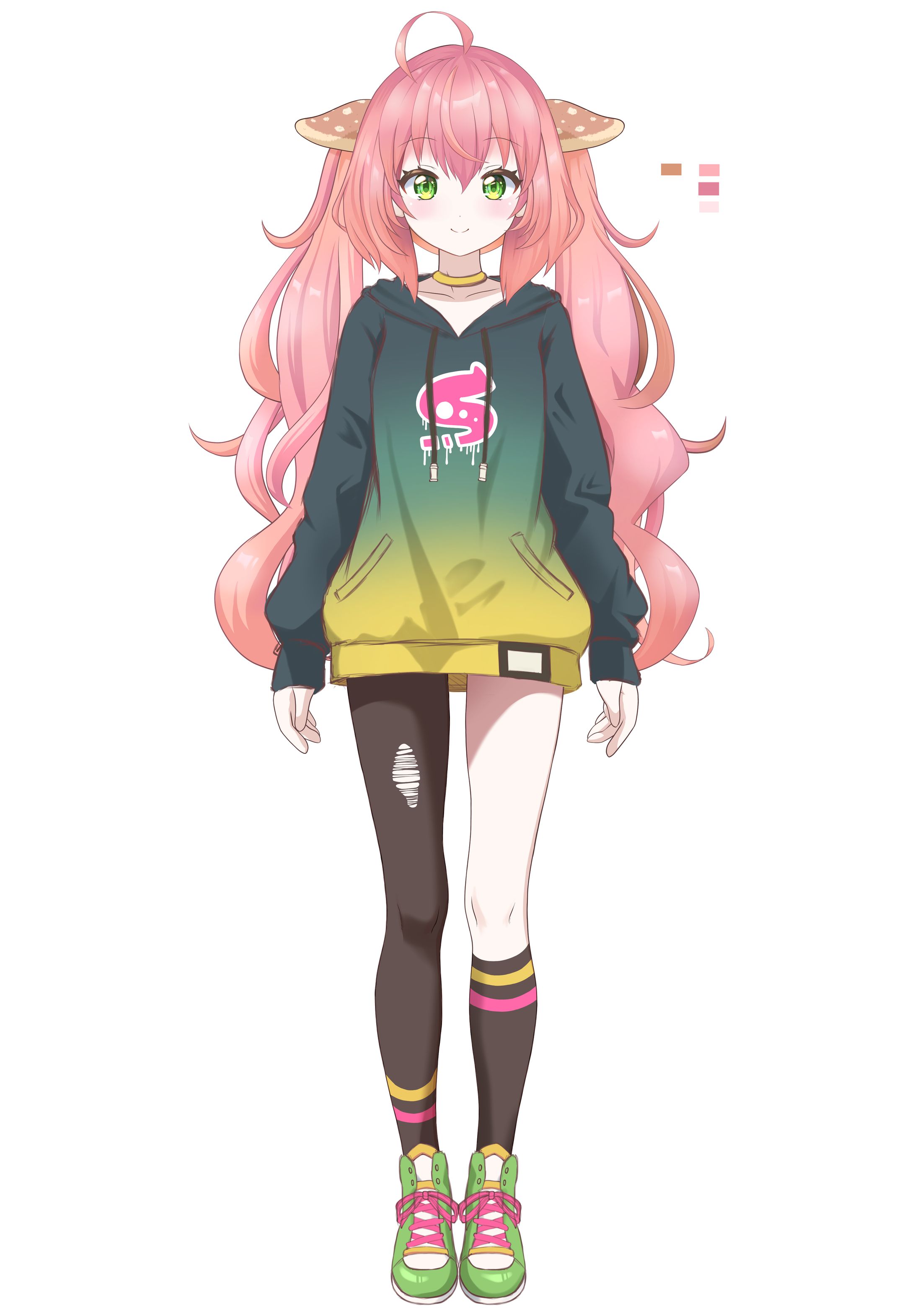 20240108すずかちゃん進捗(ラフ)-1