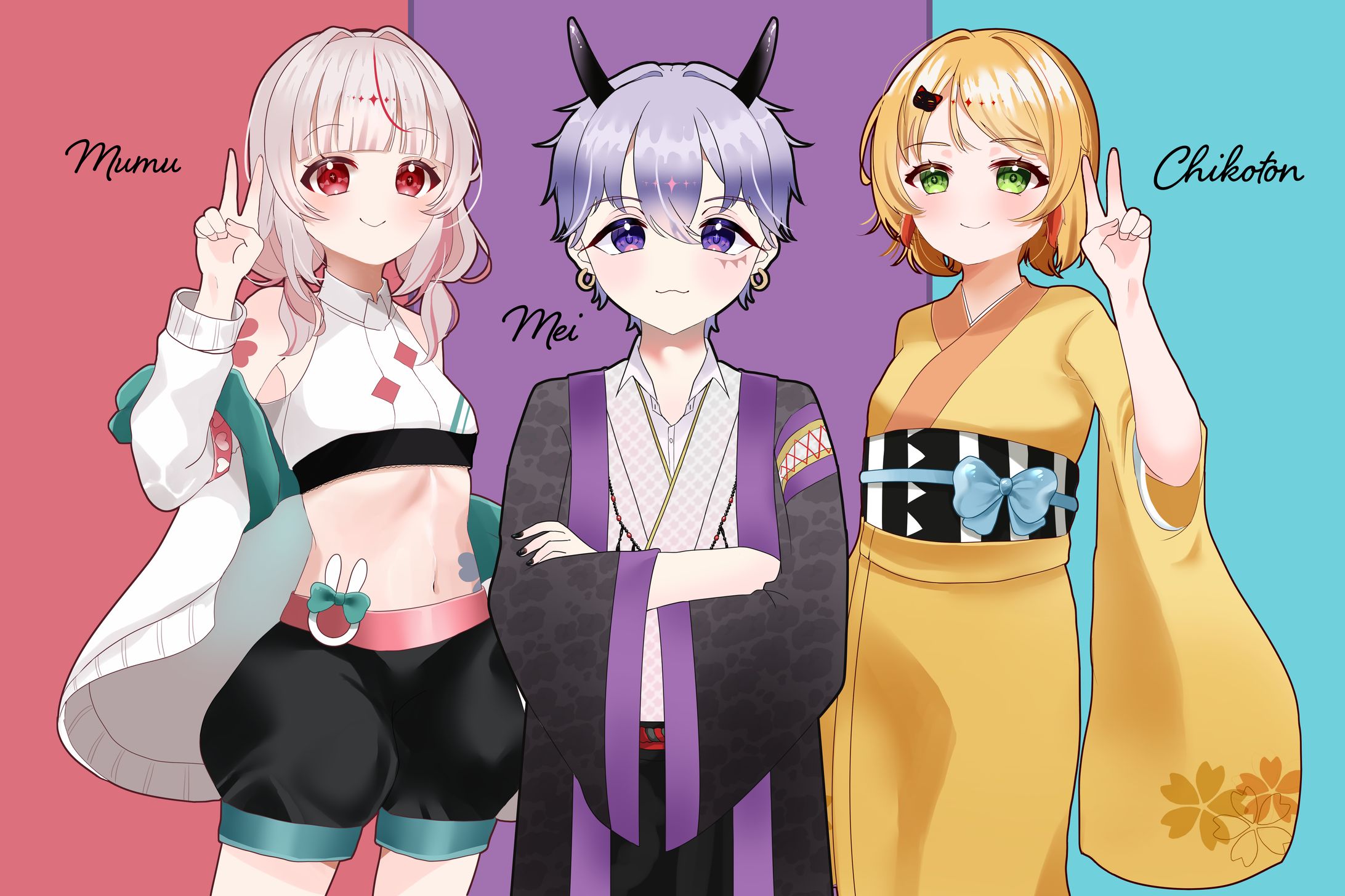 師匠と弟子の3人-1