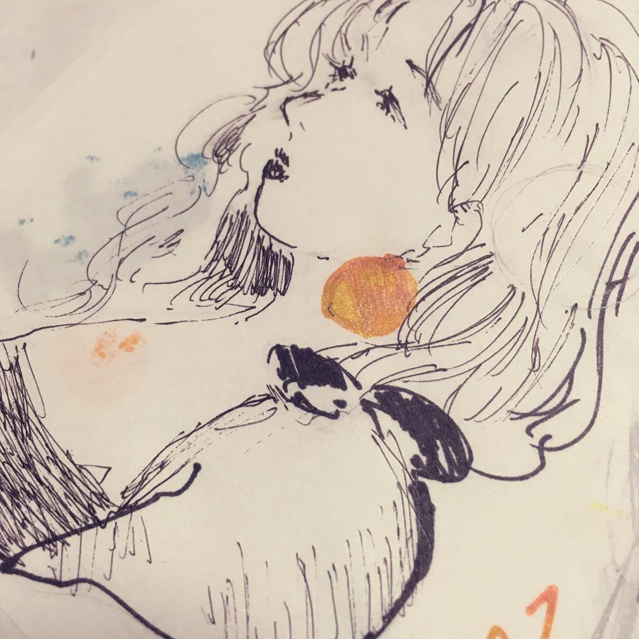 #アナログイラスト  #イラストレーション-1
