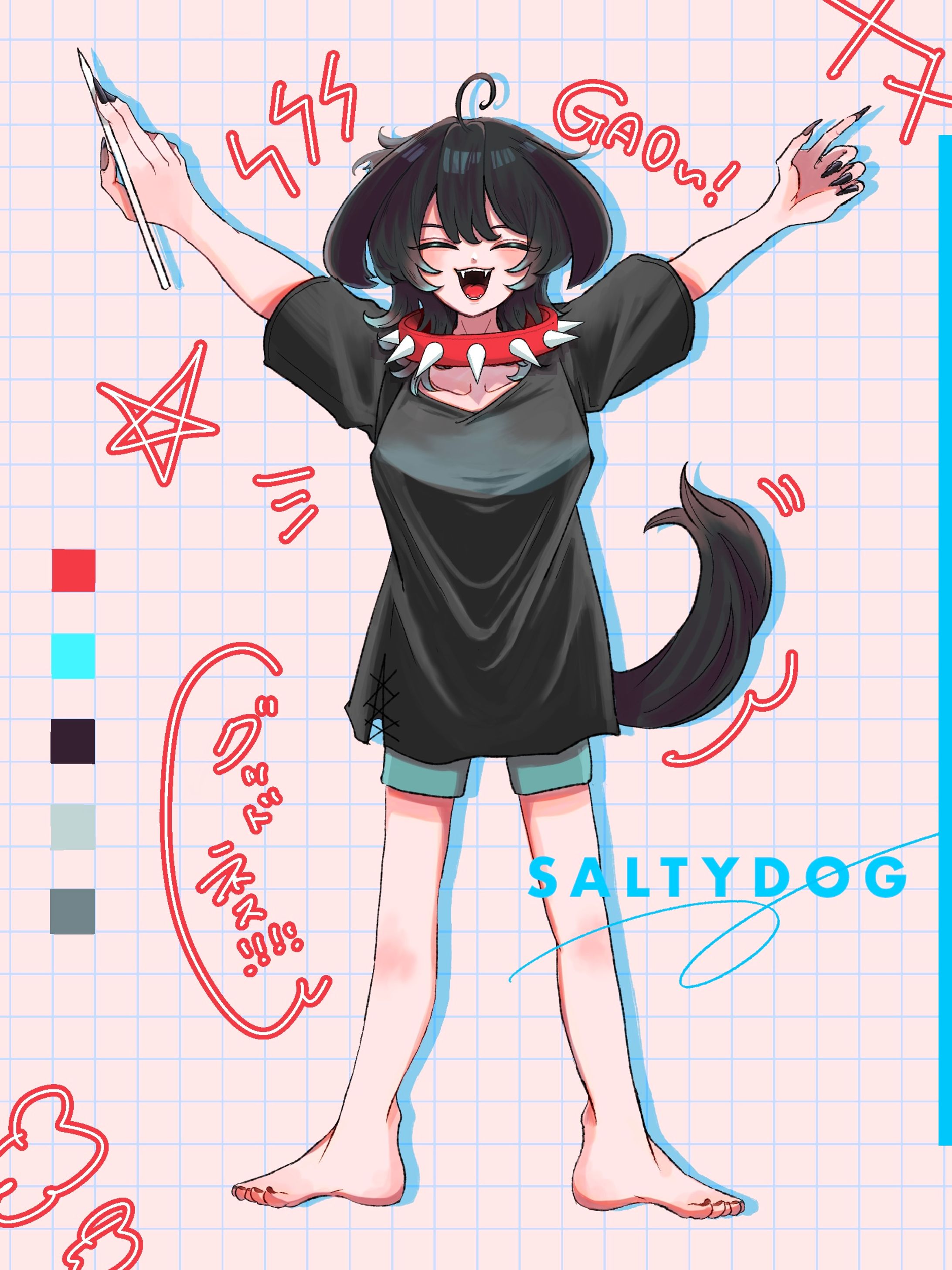 SALTYDOG(西荻窪しおこ)　キャラクターデザイン-1