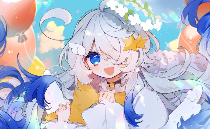 【works】Vtuber | 星彩らいむ☆様【３周年キービジュアルイラスト】