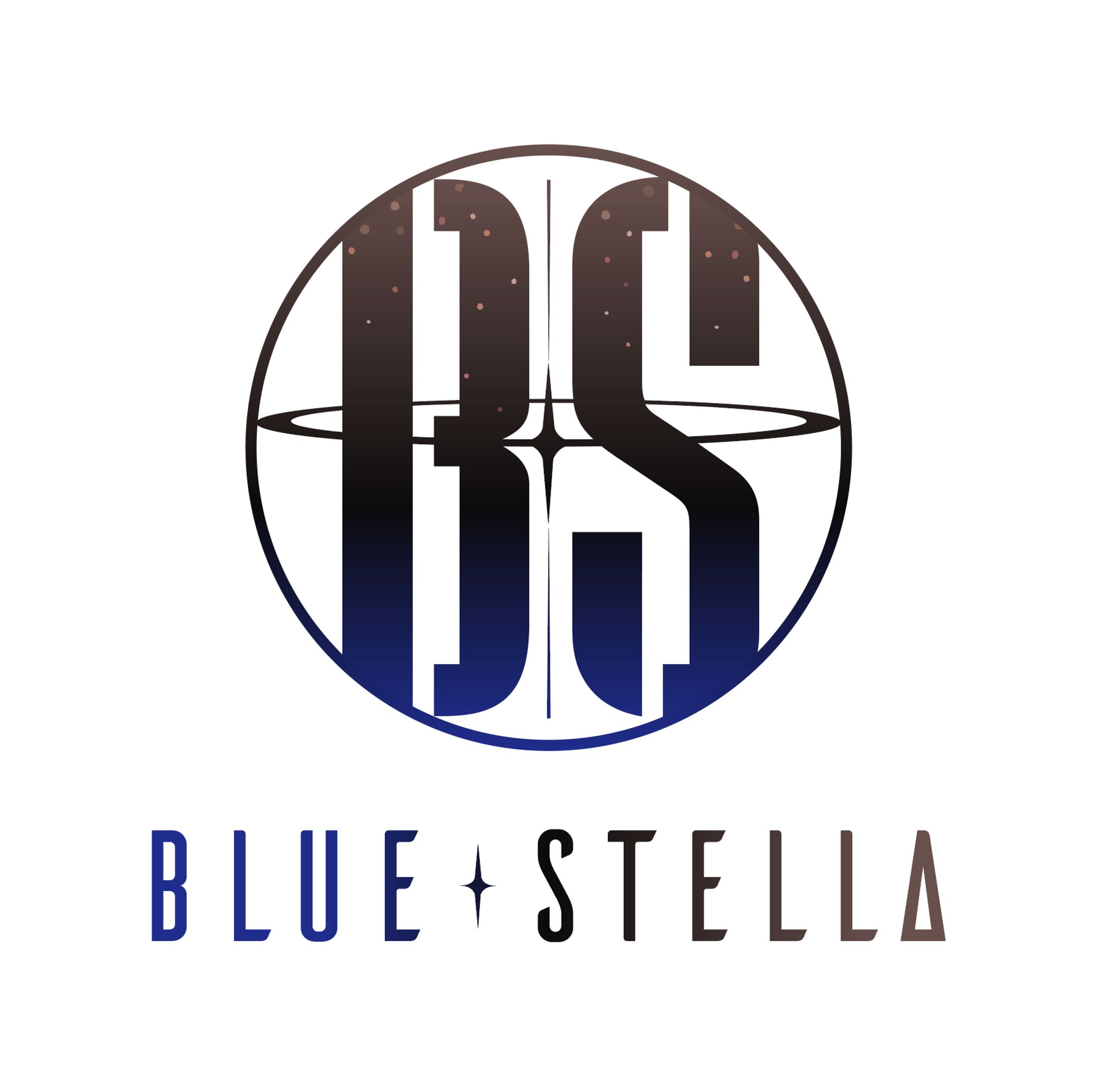 BLUE STELLA Booth Logo design-1