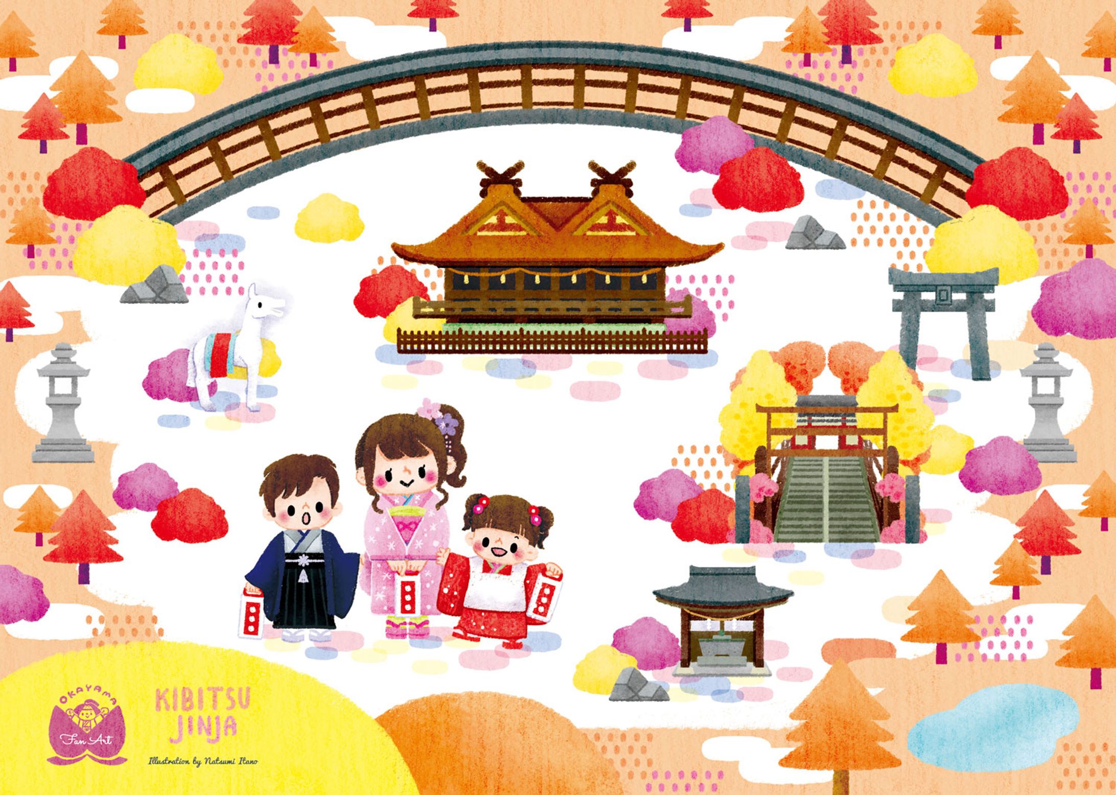 ファンアート「神社」-1