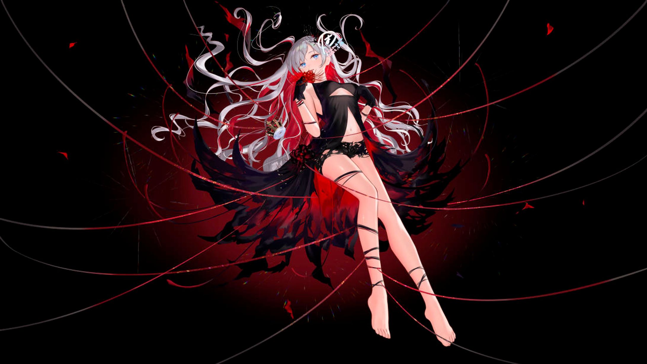 藍月なくる様 オリジナルMVイラスト-1