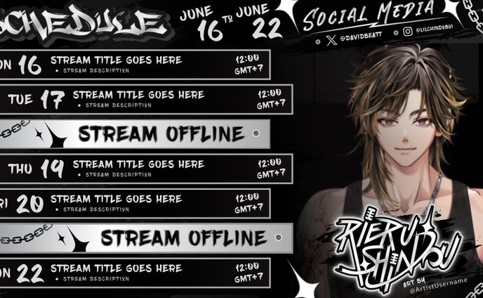 Rieru Shindou Stream Schedule