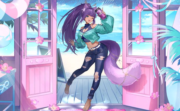 Cha Cha様 誕生日グッズイラスト