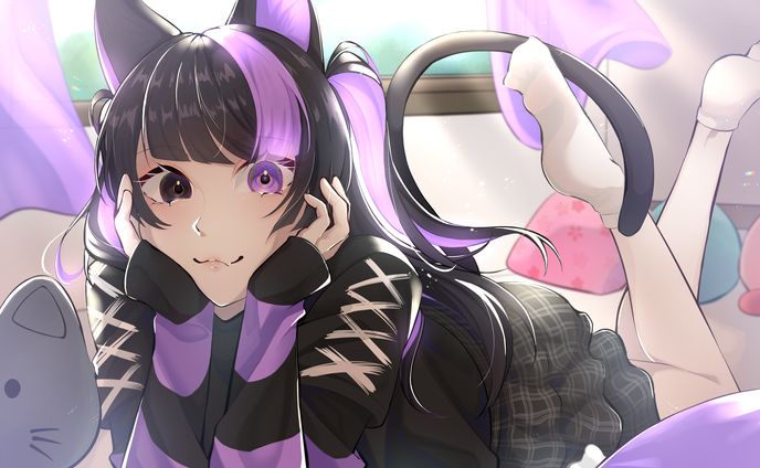 ライバー立ち絵、イラスト