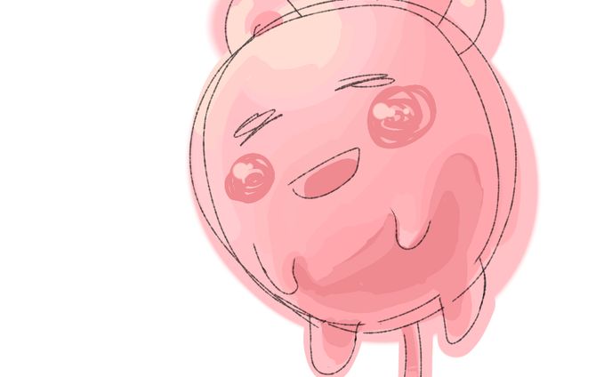 ぬいぐるみ、落書き