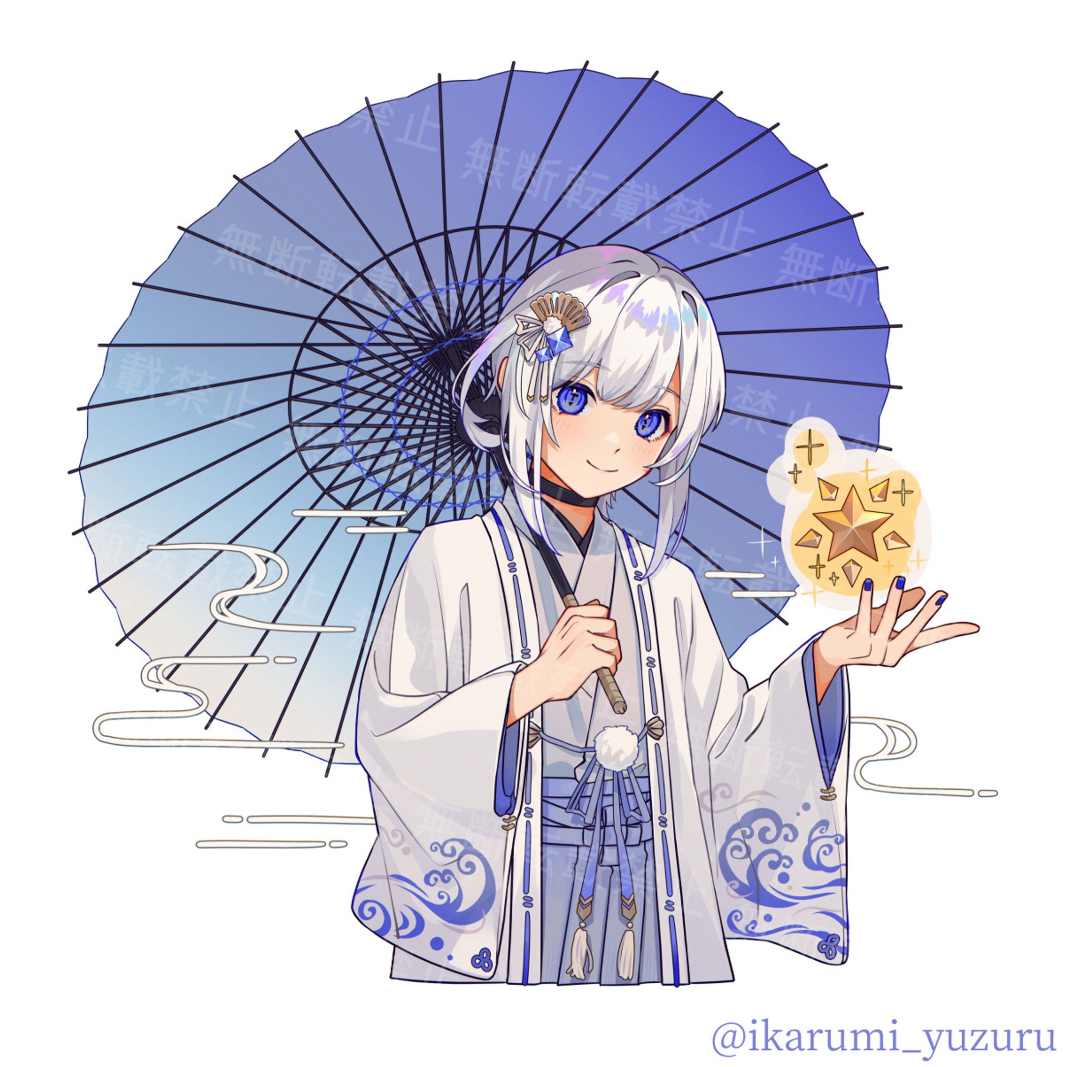 【2023年】和服描き下ろしイラスト-1