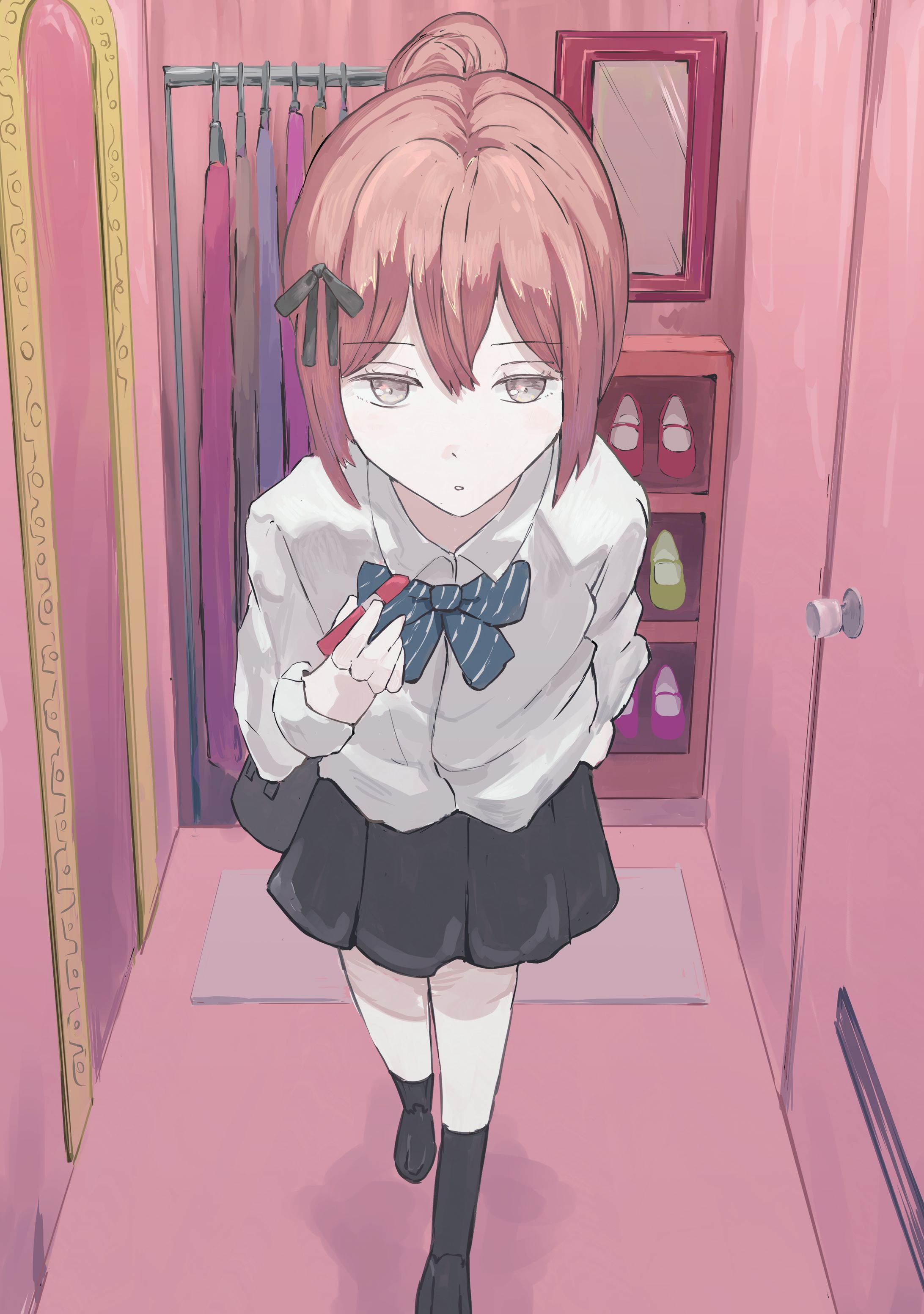 お化粧イラスト-1