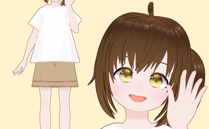 2022年11月　だいこん。さん3Dモデル制作