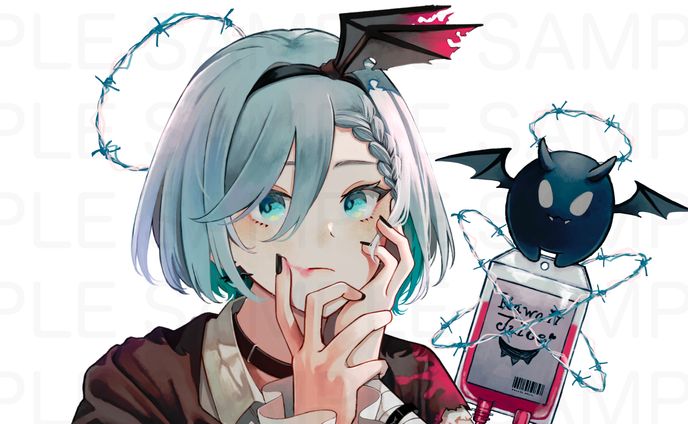 Vtuber様ご依頼_サムネ用イラスト