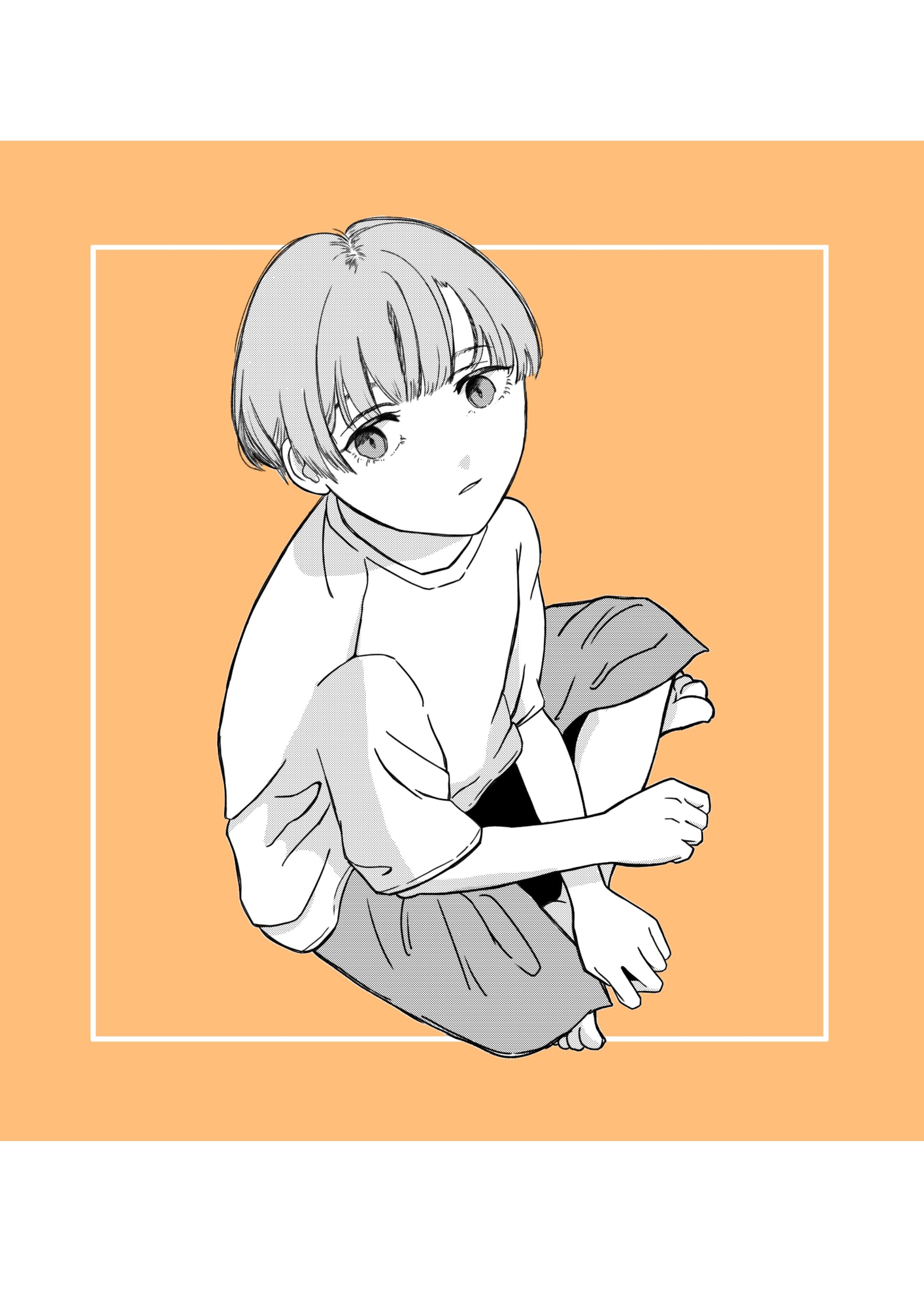 マンガ寄りのイラスト例-1