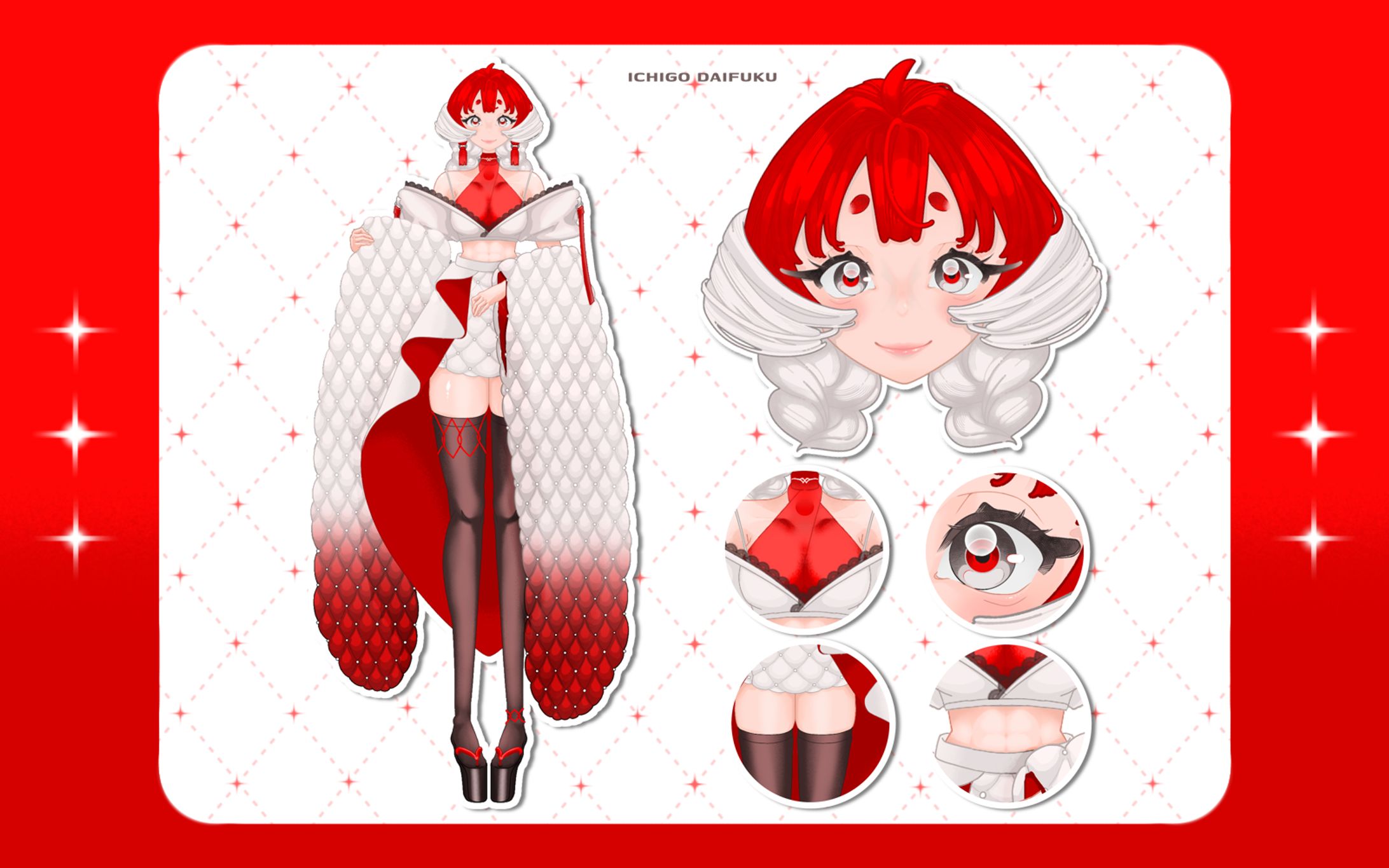 キャラデザ｜苺大福ちゃん-1