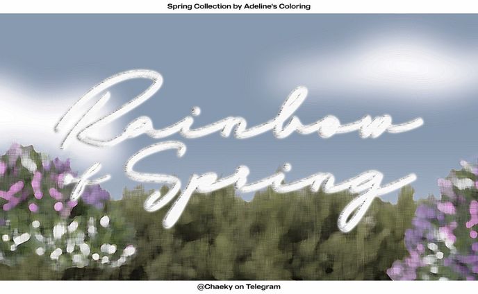 220324 – Rainbow of Spring