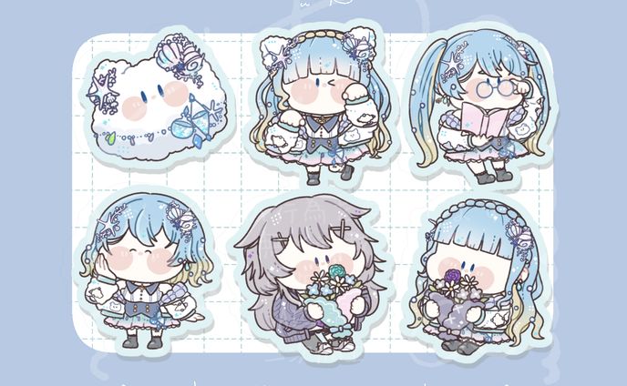 【ご依頼】SDイラスト/雲瑠璃ラピス様