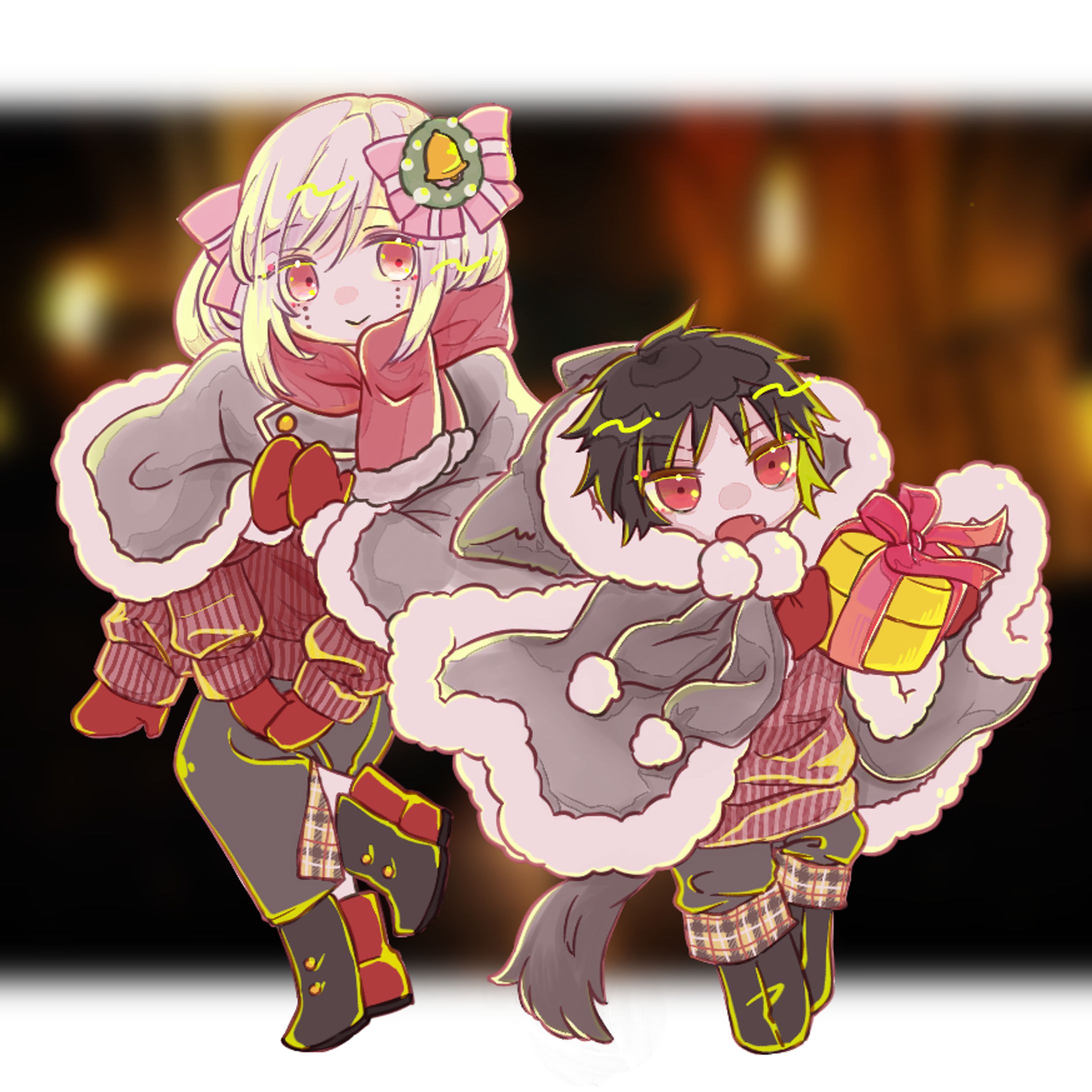 デフォルメ絵　創作-1