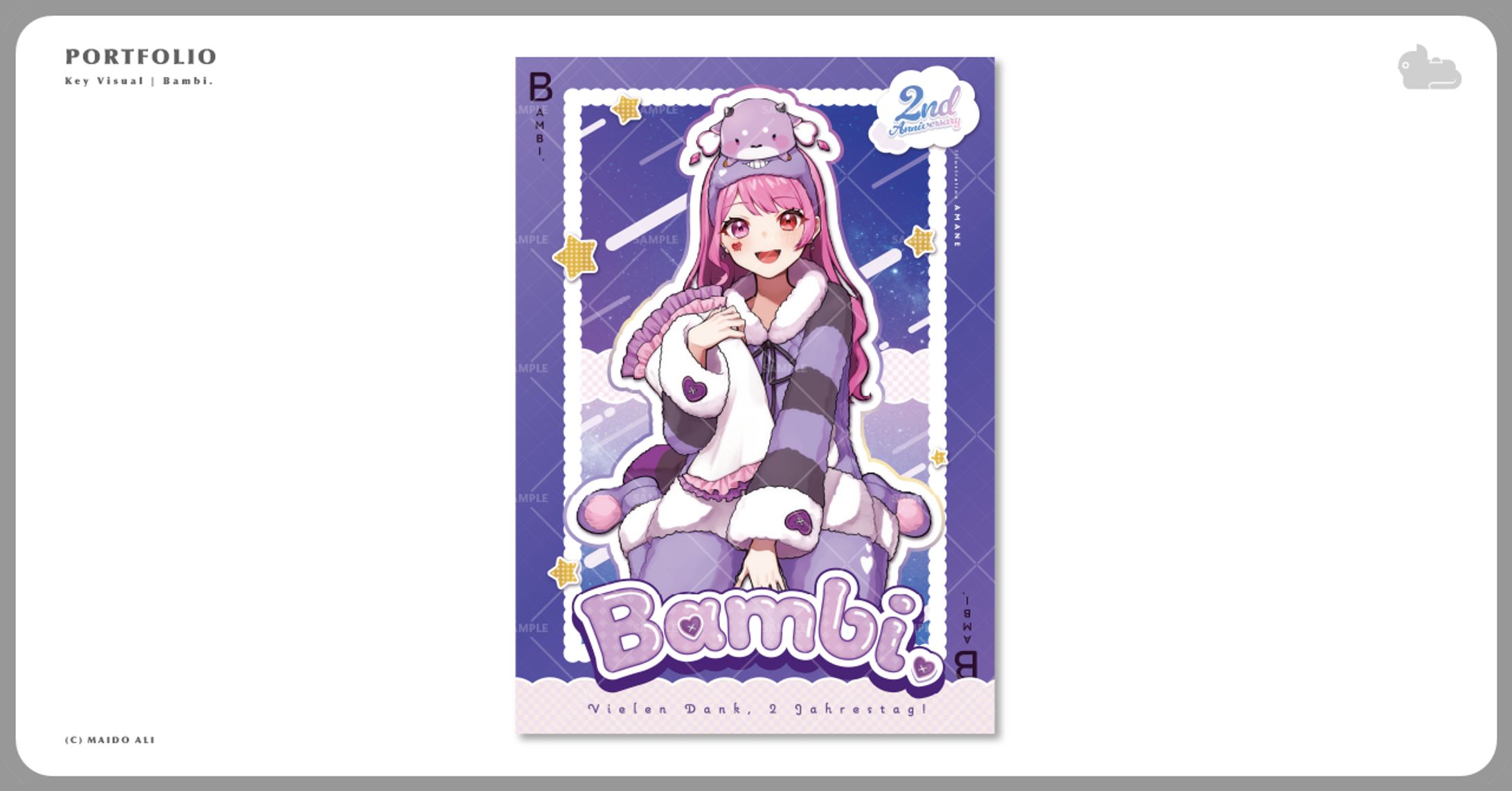 Bambi.様 2周年ビジュアル-1