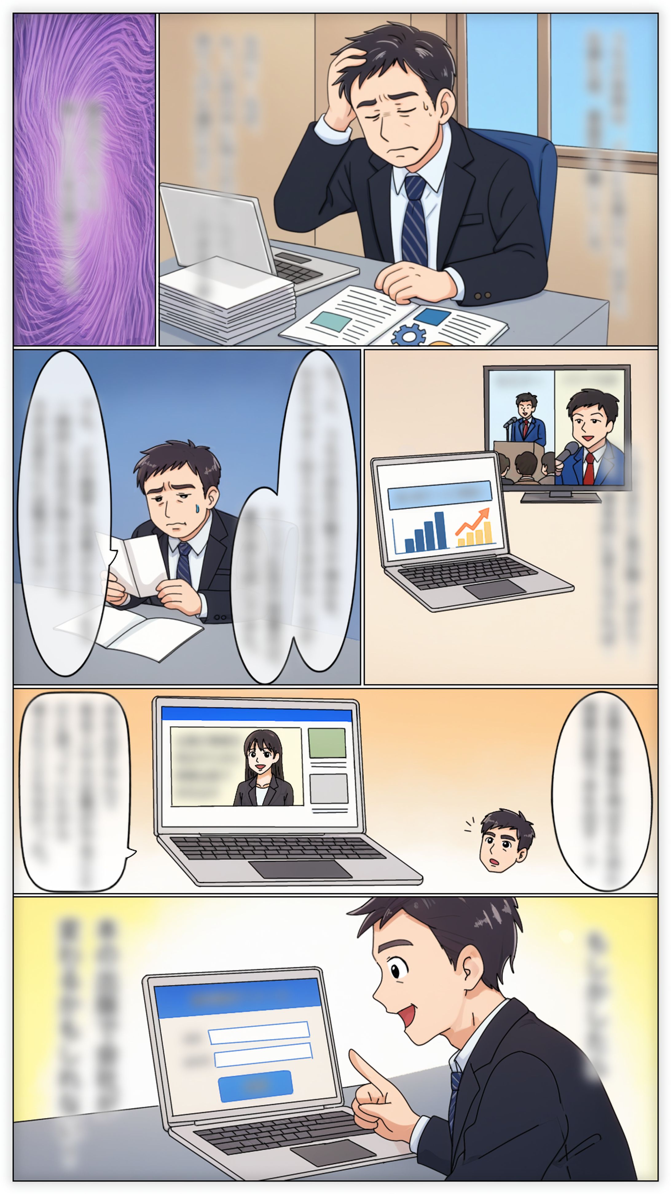 広告漫画-1