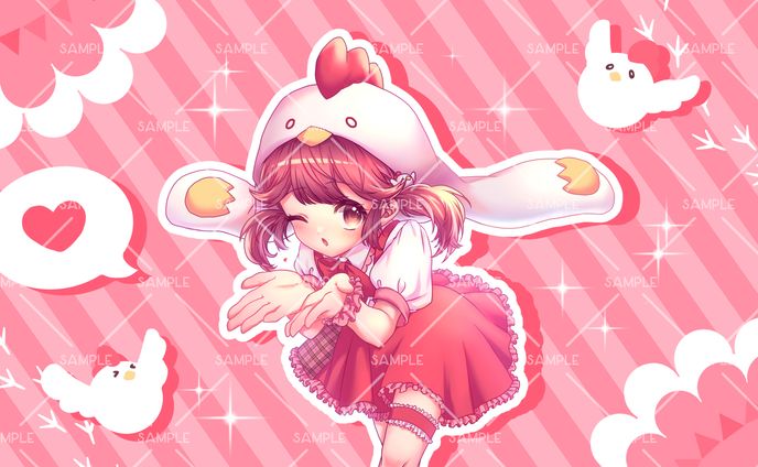 歌ってみた動画イラスト(さゃさゃみぃ様)