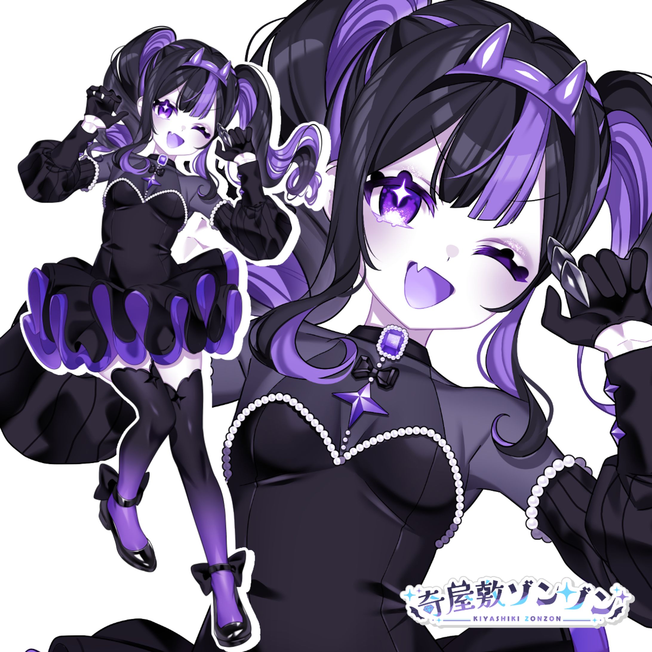 立ち絵イラスト（奇屋敷ゾンゾン）-1