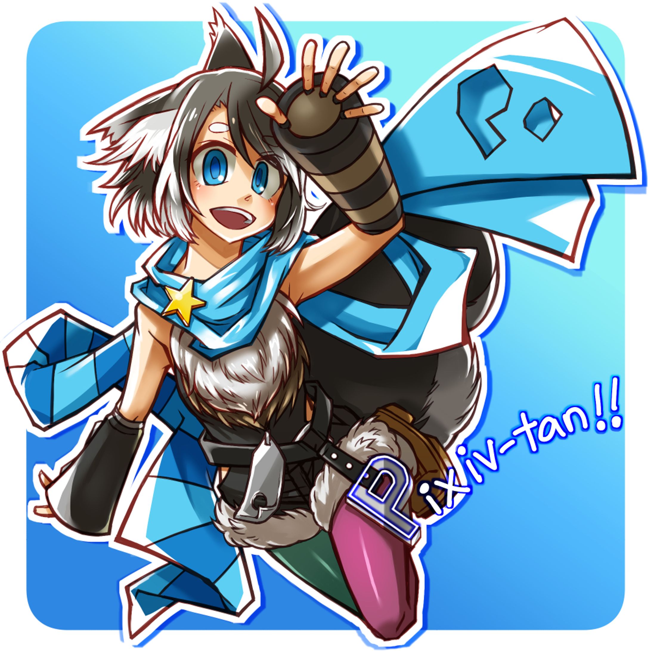 【創作】我が家のピクシブたん【キャラ紹介】-1