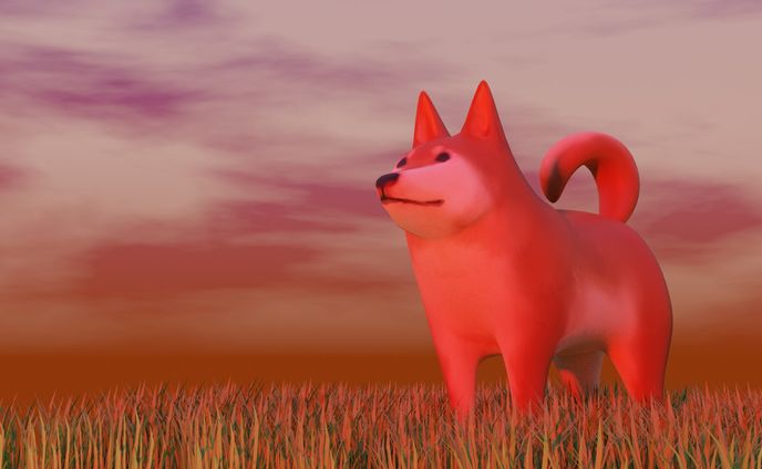 3DCG_柴犬