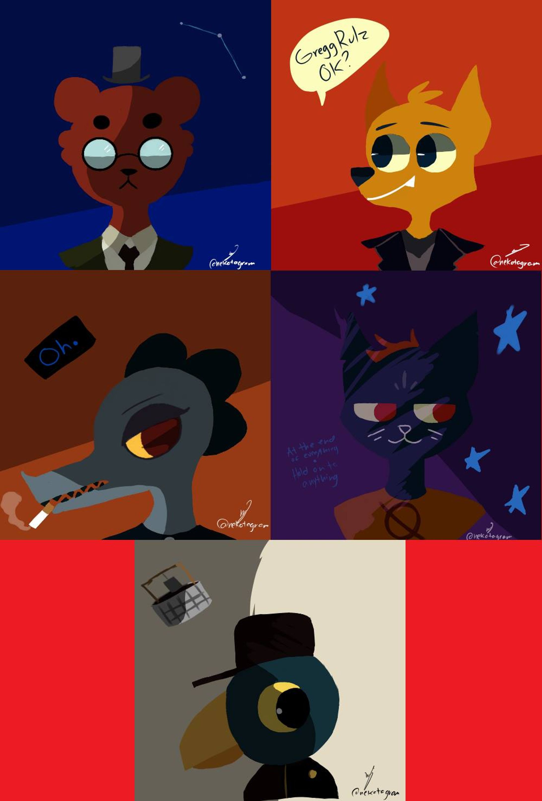 Night in the Woods Cast-1