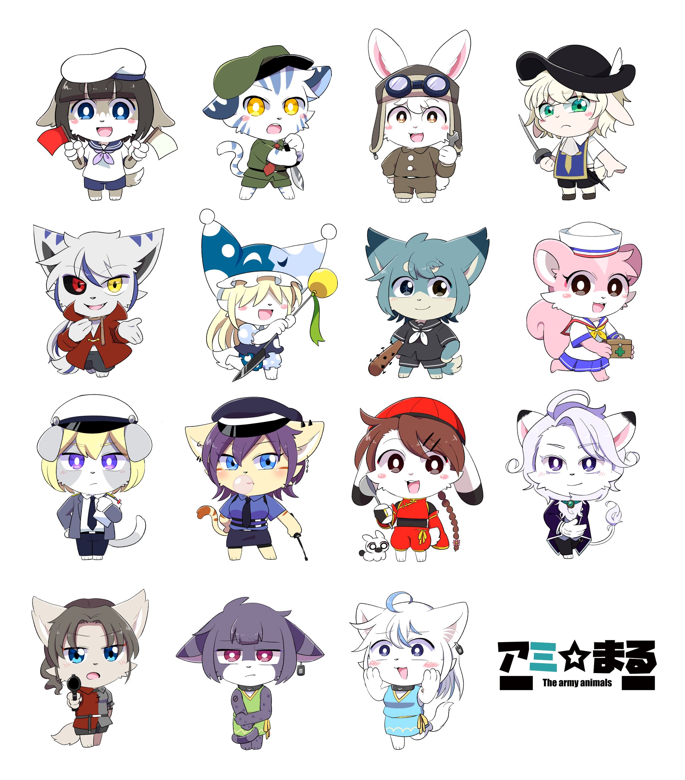 【OC】SD Characters-1