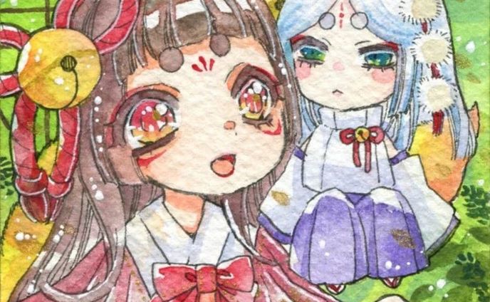 いらすと、透明水彩