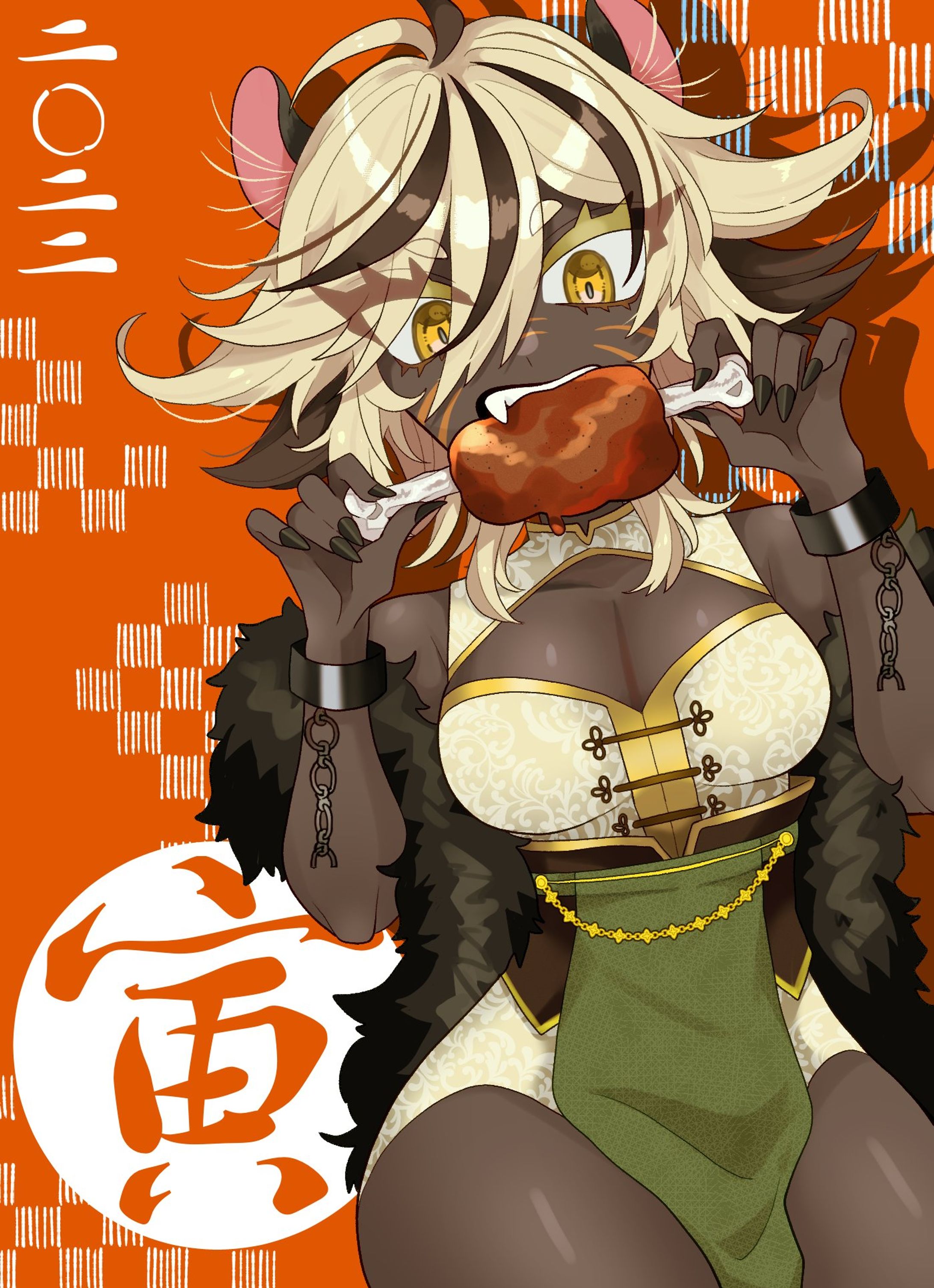 【創作】寅ガール-1