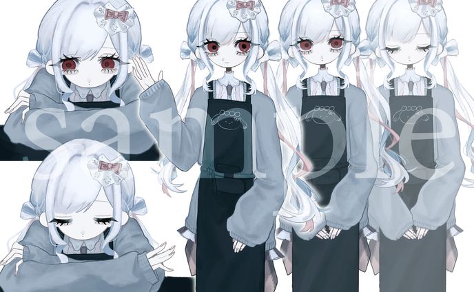 【commission】立ち絵／イラスト【宵結ほゆ様】