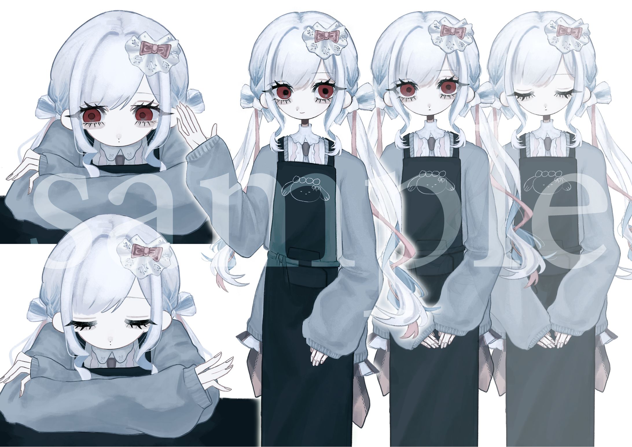 【commission】立ち絵／イラスト【宵結ほゆ様】-1