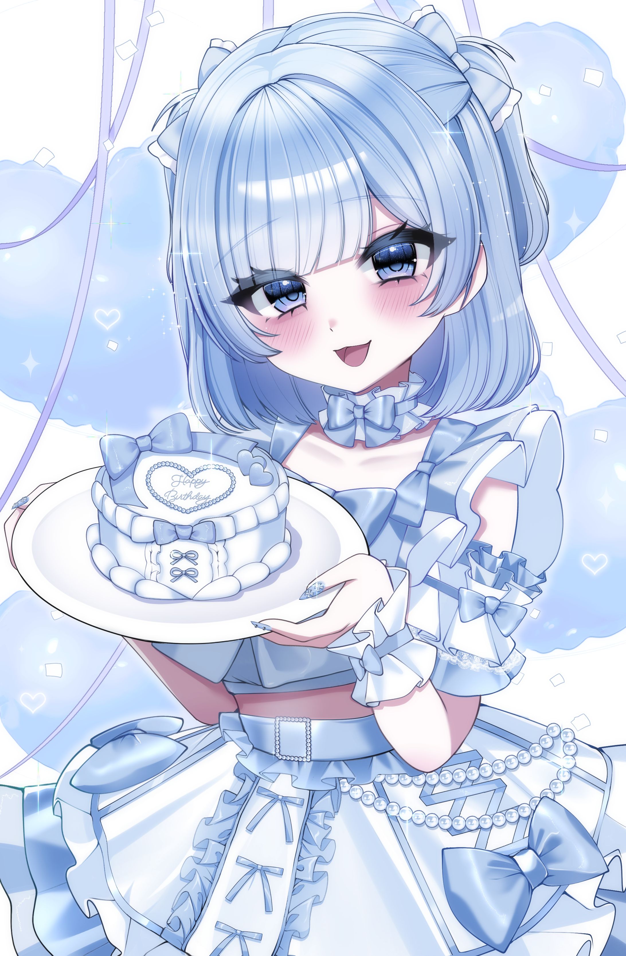 白妃とわ様 バースデーイラスト ご依頼-1