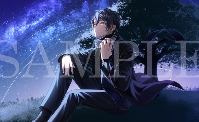 【個人様】星の唄/歌ってみたMVイラスト
