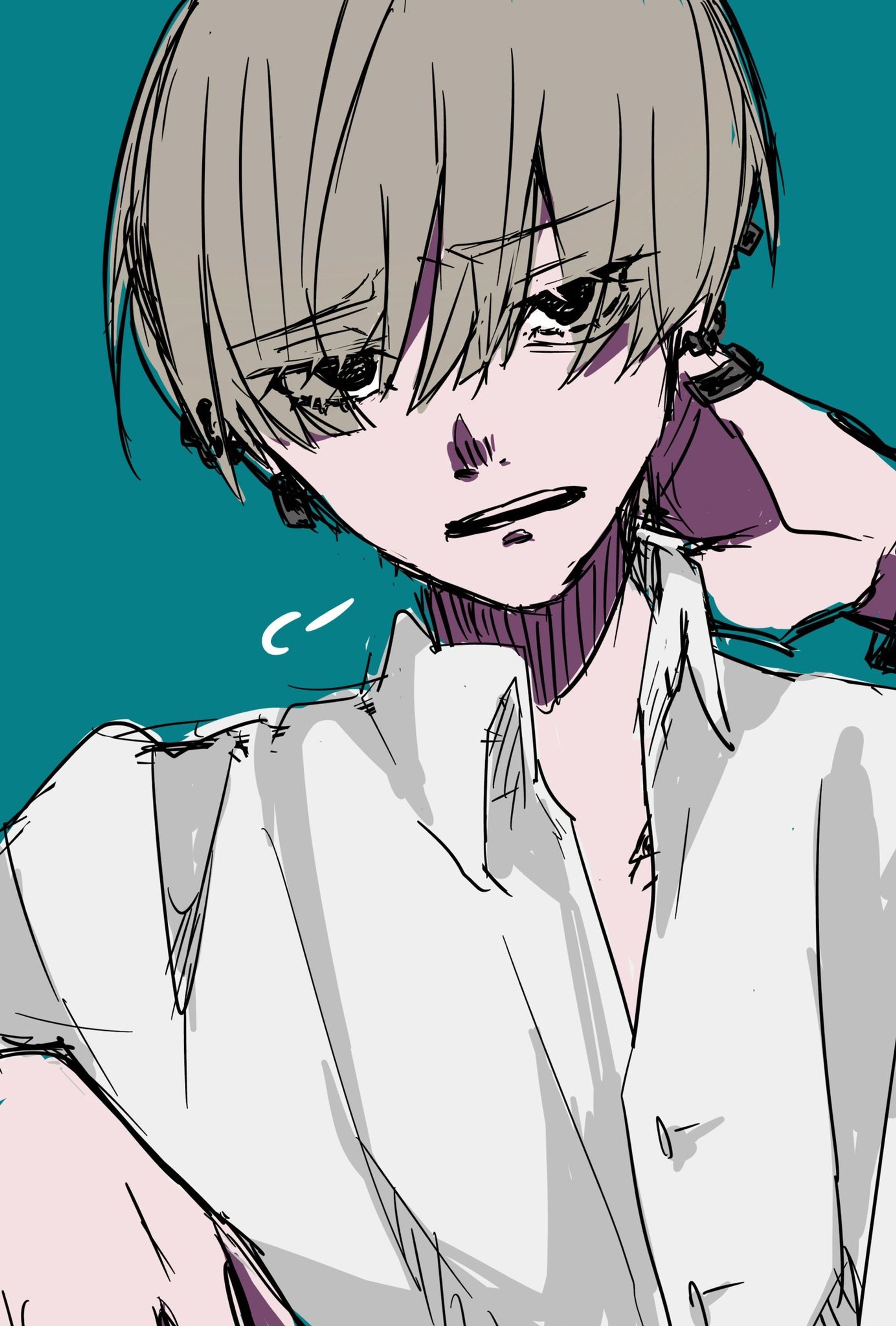 落書き、ワンドロ-1