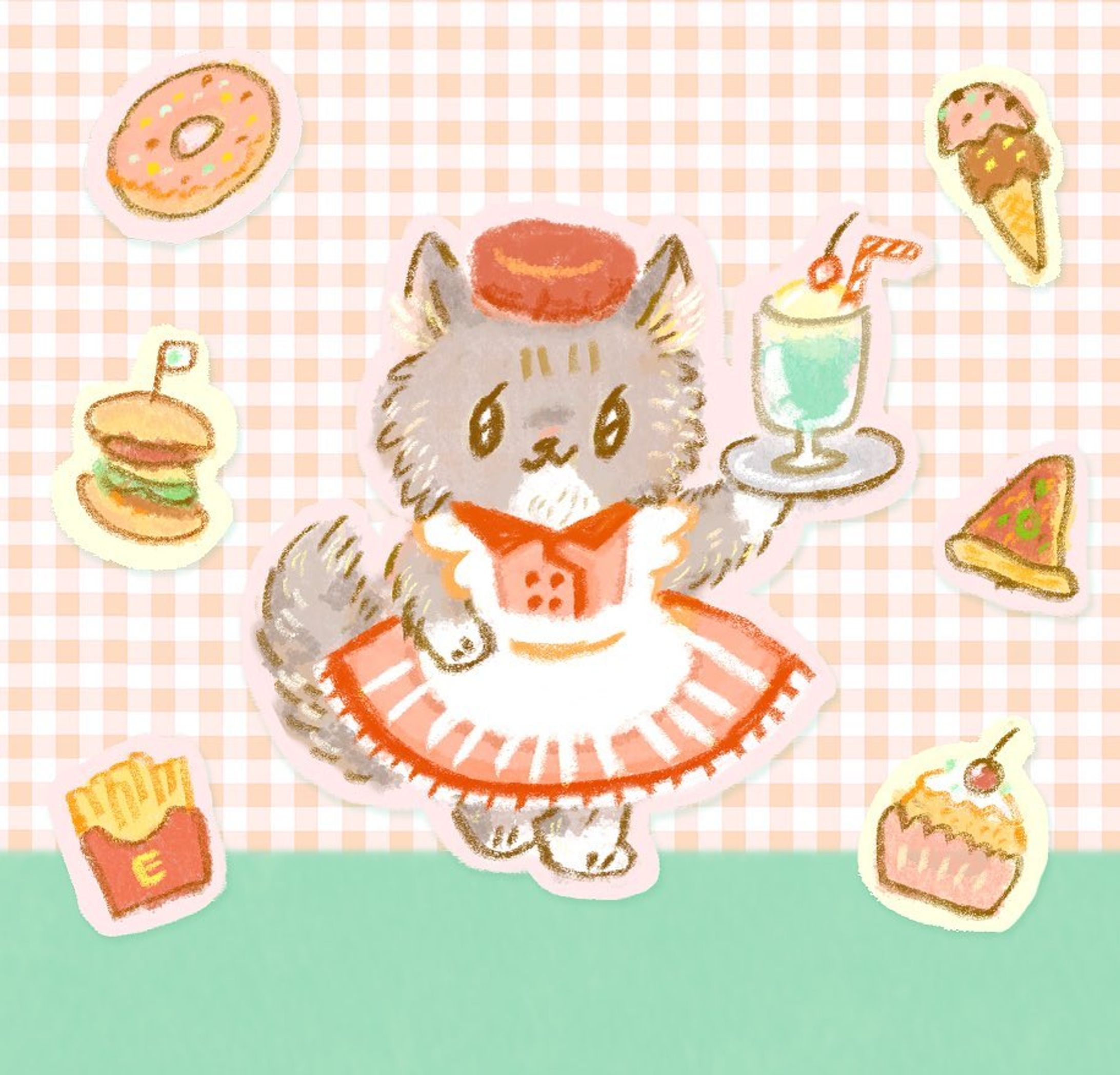 diner girl🍹

@eren__711 エレンちゃんリクエストありがとうございました

#illust #artwork #illustration #drawing #cuteart #cuteartwork #kawaiiart #いらすと #イラスト #ねこ #猫 #キャラクター #ほのぼの #絵  #いらすとぐらむ #イラストレーター #일러스트 #미술 #插图 #插畫 #猫イラスト#ゆるいイラスト#catillustration #イラストグラム#animalillustration#オリジナルイラスト#retrostyle #50sdiner#retrogirl#レトロイラスト-1