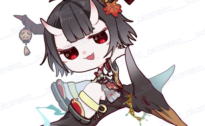 ミニキャラ(恐竜デザイン)