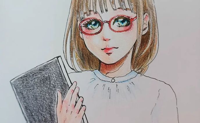 アニメーション、色鉛筆